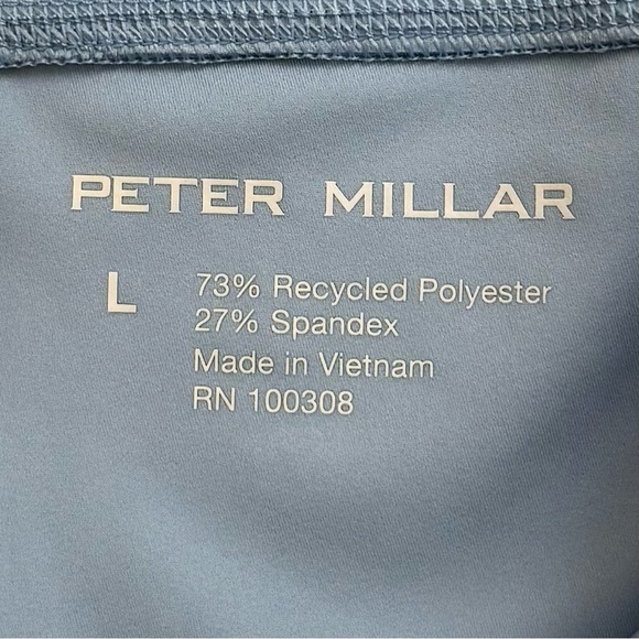 Peter Millar Blue Athletic Biker Shorts - Picture 5 of 6